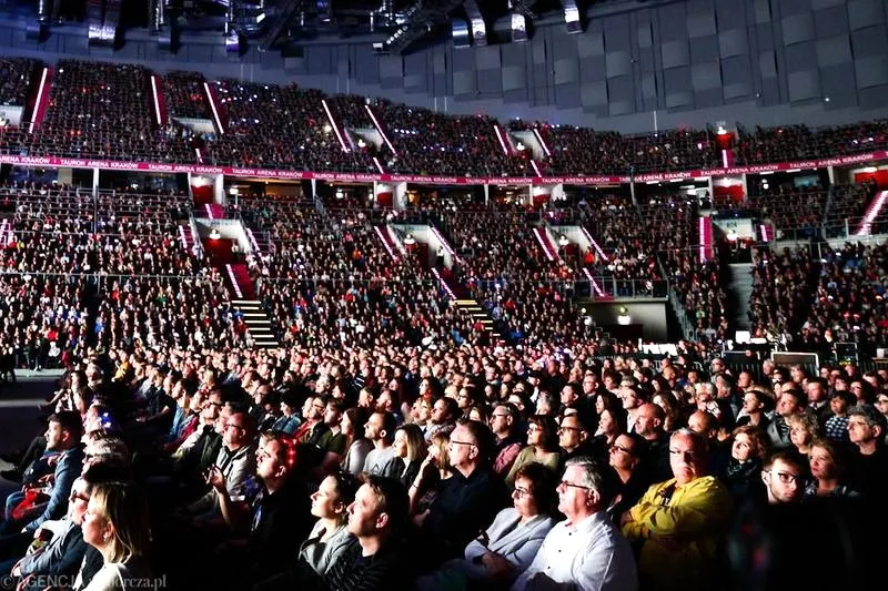 Ile osób mieści Tauron Arena Kraków? Zależy od wydarzenia