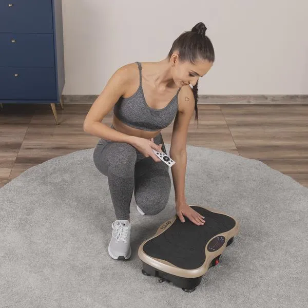 Ćwiczenia na platformie wibracyjnej