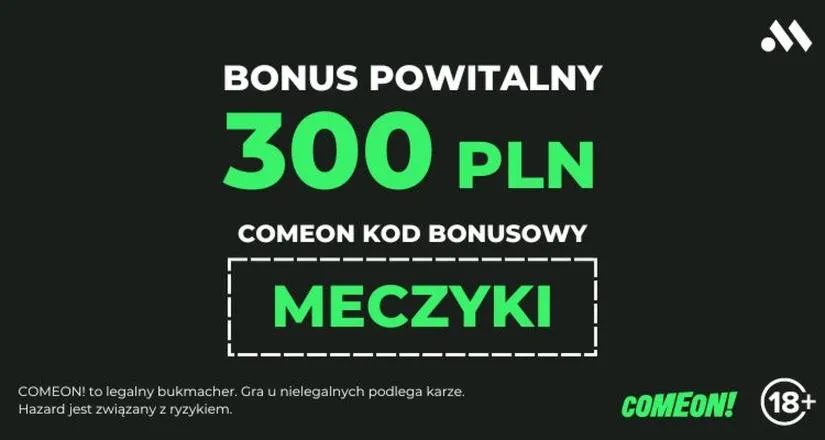 Kod bonusowy ComeOn