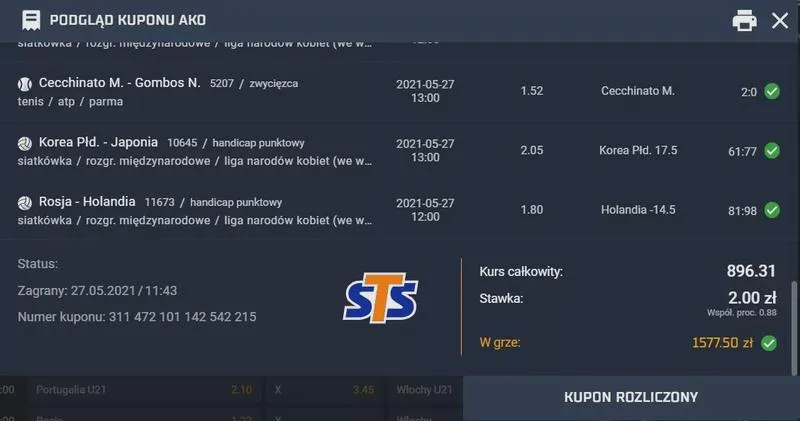 Strategia typowania z handicapem