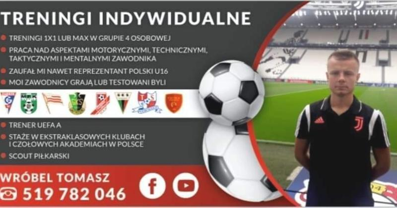Trening indywidualny piłkarski